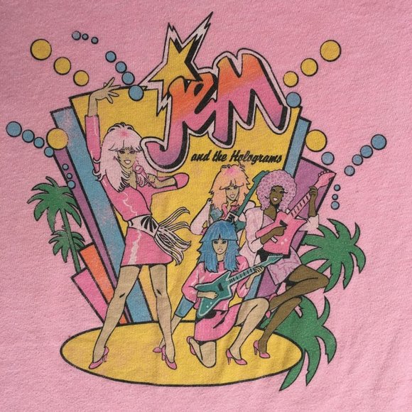 VTG Jem and the Holograms T-Shirt - Picture 2 of 4